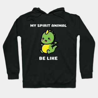 Little Cute Baby Dragon Spirit Animal Hoodie